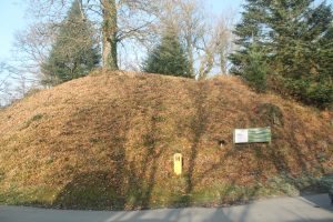 The early Norman motte in Builth